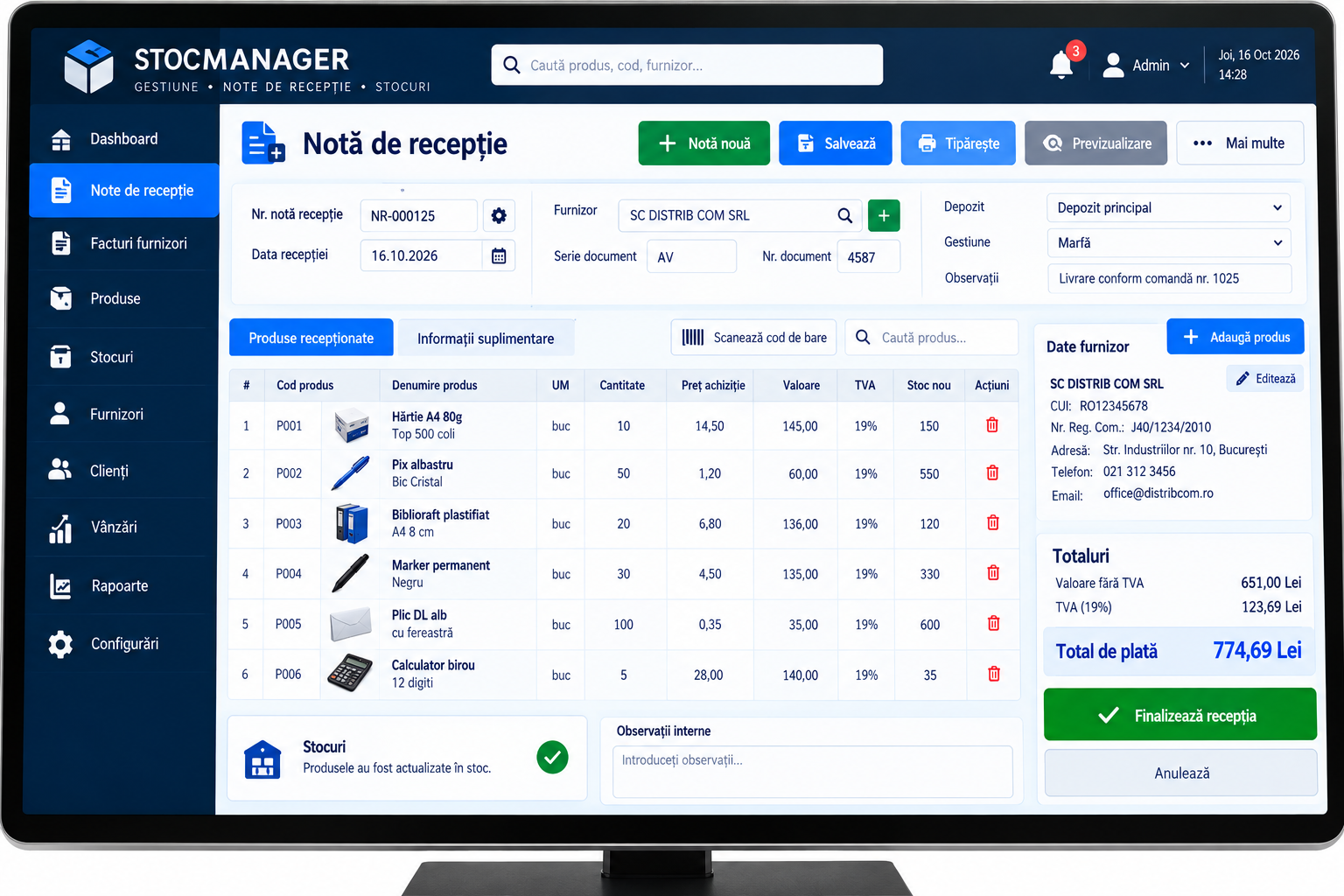 EasyNIR – Automatizează complet NIR-urile din SPV