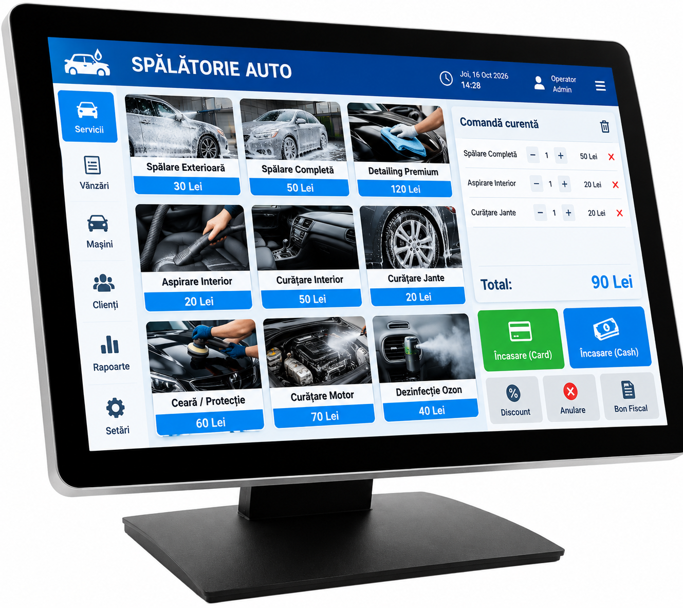 WashProSoftOK – Software gestiune spălătorie auto